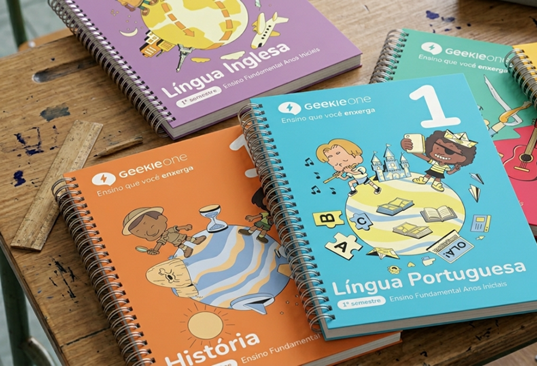 Livros do Ensino Fundamental — jornada híbrida que conecta digital e físico