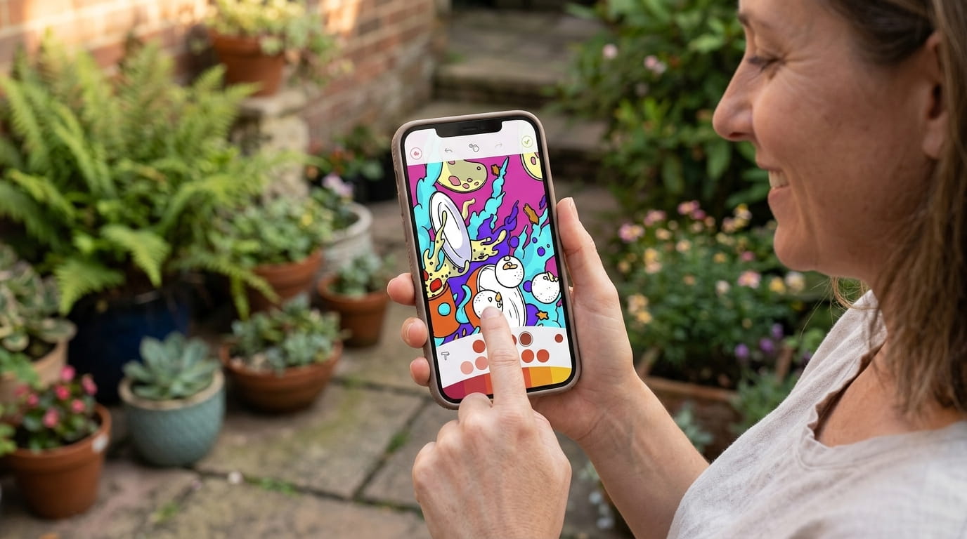 Preview do case Wildlife Studios — Colorfy